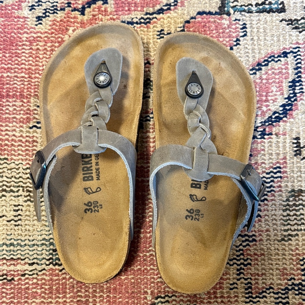 Birkenstock Gizeh braided sandals